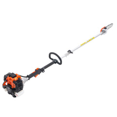 Gas Pole Saw, 33CC 2 Stroke Gas Powered Pole Saws with 20.3 cm Cutting Bar, Cordless Tree Trimmer with 850ml Fuel Tank, 2 to 3.5 m Extendable, Powerful Chainsaw for Tree Trimming Pruning