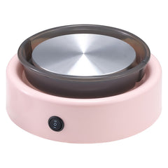 Mini Pottery Wheel, 158 mm Turntable, Forward and Reverse Rotation, Adjustable Speed, Electric Clay Wheel for Kids and Beginners, with Shaping Tools, for Home DIY, Pottery Classes, Pink