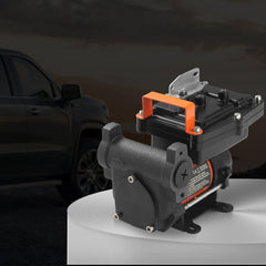 Fuel Transfer Pump 12V 15 GPM 1/4 HP Diesel Pump with Auto Fuel Nozzle