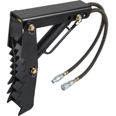 61cm Hydraulic Backhoe Excavator Thumb Attachments Weld On 1.27cm Teeth Thick Steel Plate Assembly 12MM Bolt-On Design with Hydraulic Cylinder