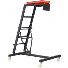 Top Automotive Creeper, Engine Creeper with Adjustable Height 45.7" to 66.3",181.44KGS Capacity High Creeper, 4 Swivel Caster Wheels, Heavy Duty Foldable Creeper for Auto Repair and Maintenance