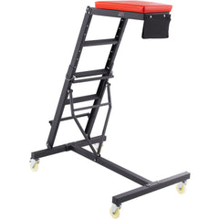 Top Automotive Creeper, Engine Creeper with Adjustable Height 45.7" to 66.3",181.44KGS Capacity High Creeper, 4 Swivel Caster Wheels, Heavy Duty Foldable Creeper for Auto Repair and Maintenance