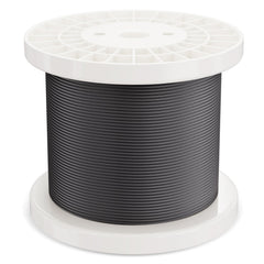 T316 Stainless Steel Cable 3.18mm 7x7 Steel Wire Rope 152.4m Cable Railing