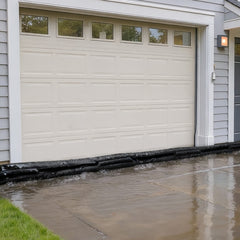 Flood Barrier, 8 Pack, 480 x 435 mm Flood Bags Activated by Water, Reusable Water Absorbent Barrier, Sandless Sandbags Blockage, Flooding Prevention Bags for Home, Doorway, Basement, Garage