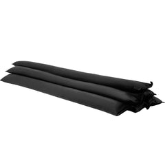 Flood Barrier, 10 Pack, 1530 x 210 mm Flood Bags with Bucket, Reusable Water Absorbent Barrier Activated by Water, Sandless Sandbags Blockage, Flooding Prevention Bags for Basement, Garage, Doorway