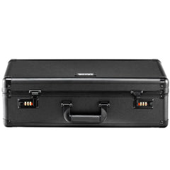 Graded Card Storage Box, 5 Slots, Graded Sports Cards Holder Carrying Case with Coded Lock Foam Dividers, for 162 PSA Graded Cards 115 BGS Cards 130 SGC Cards 585 Top Loaders or 999+ Loose Cards