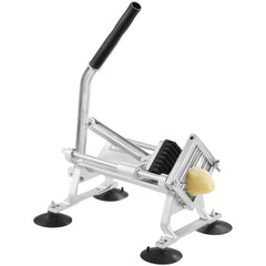 Commercial Vegetable Slicer, 3/8 inch Fruit Slicer, Stainless Steel and Aluminum Alloy Vegetable Cutter Slicer Machine, Manual Slicer with Non-slip Feet, for Radishes, Onions, Potatoes, Lemons