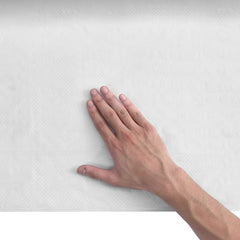 House Wrap, 1.37 x 45.72 m, 0.13 mm Thick Vapor Barrier, Heavy Duty Plastic Sheeting for Tear-resistant, Drop Cloth Vapor Barrier Covering for Residential & Commercial Construction, White