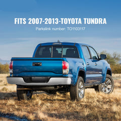 Rear Step Bumper Chrome Steel Bumper Assembly for 2007-2013-Toyota Tundra