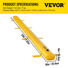 Flood Barrier Hydro Barrier 24' Length x 6
