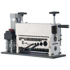 Electric Wire Stripper Machine, 1.5-40 mm, 11 Channel Automatic Copper Cable Stripper, 370W Wire Stripper Tool with Manual Hand Crank Mode, Emergency Stop Button, for Scrap Copper Recycling