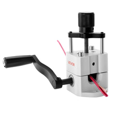 Manual Wire Stripping Machine, 1.5-25 mm, Portable Copper Stripper with Hand Crank or Drill Powered, 64Mn Quenched Blades, 45# Steel Rollers, ABS & PC Wire Peeler, for Scrap Copper Recycling