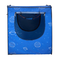 Bed Tent, Pongee Fabric, 2 Doors Breathable Dream Tent with 8.5 mm Fiber Poles on Bed Privacy, Full Size Block out Light Sleeping Bed Canopy, Fit for Kids Playhouse and Adults Sleeping Tent