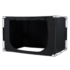 3 Doors Bed Tent Breathable Tent 70% Blackout with 9.5 mm Fiber Poles