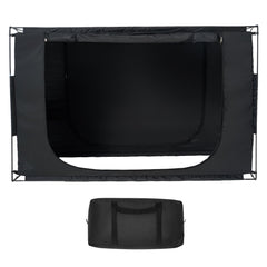 3 Doors Bed Tent Breathable Tent 70% Blackout with 9.5 mm Fiber Poles