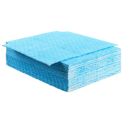 Spill Absorbent Pads, Water Absorbing Mat Pad in Dispenser Box, 6 Gal Capacity, 15" L x19" W Polypropylene Absorbent Pad for Water, 30 pcs per Box