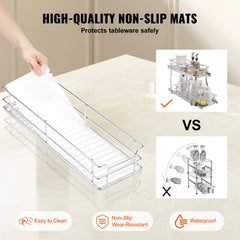 215 x 533 x 385mm Pull Out Cabinet Organizer, Heavy Duty Slide Out Pantry Shelves, Steel Roll Out Drawers, Sliding Drawer Storage for Home Under Sink, 245 x 563 x 485 mm Install Size for Cabinet