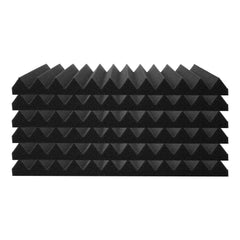 Acoustic Foam Panels 52 Pack 12 x 12 x 1 in for Studio Wall and Ceiling