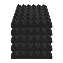 Acoustic Foam Panels 36 Pack 12 x 12 x 2 in for Studio Wall and Ceiling