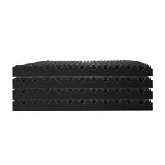 Acoustic Foam Panels 2 Pack 48 x 24 x 2 in for Studio Wall and Ceiling