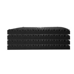 Acoustic Foam Panels 4 Pack 48 x 24 x 2 in for Studio Wall and Ceiling
