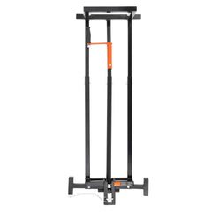 Ride on Lawn Mower Lift Jack, 880 Lbs Weight Capacity, Telescopic Maintenance Jack with Crank Handle & Power Tool Handle, Foldable Lawn Tractor Lifter for Lawn Mowers and Garden Tractors, Black