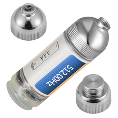 Sonde Locator, 512 Hertz Frequency, Rigid Drain Locator with 8/5" and 1/4-20" Connectors for Locating & Detecting Small Sewer & Pipelines, Up to 25' Depth Water Line, Flashing for Transmitting