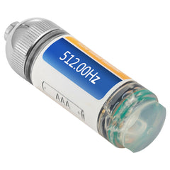 Sonde Locator, 512 Hertz Frequency, Rigid Drain Locator with 8/5" and 1/4-20" Connectors for Locating & Detecting Small Sewer & Pipelines, Up to 25' Depth Water Line, Flashing for Transmitting