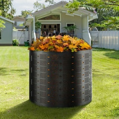Compost Bin 1000 L, Outdoor Expandable Composter, Easy to Setup & Large Capacity Composting Bin, Fast Creation of Fertile Soil