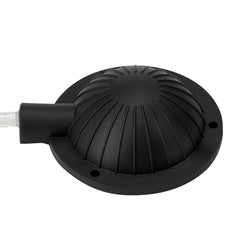 Drain Cleaner Machine 15m x 8mm, Sewer Snake Auger with 228RPM Electric Drill, Manual Feed Drain Cleaning Machine with 6 Cutters & Air-activated Foot Switch for 50mm to 100mm Pipes