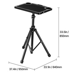 Stationary Cycling Desk Bike Trainer Fitness Desk with Triangle Support