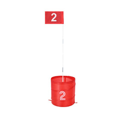 Backyard Golf Game 3 Hole Portable Bucket Golf Game for Kids and Adults