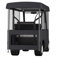 Golf Cart Enclosure, Polyester Driving Enclosure, Club Car Covers Universal Fits for 2+2 Passenger Golf Carts, Sunproof and Dustproof Outdoor Cart Cover