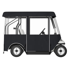 Golf Cart Enclosure, Polyester Driving Enclosure, Club Car Covers Universal Fits for 2+2 Passenger Golf Carts, Sunproof and Dustproof Outdoor Cart Cover