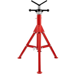 Pipe Jack Stand V-Head Foldable Legs 2500LB Max. Height 52"