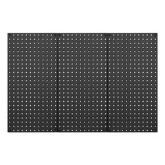 Metal Pegboard Panels609.6 x 304.8 mm3 Panels Wall Organizer for Home
