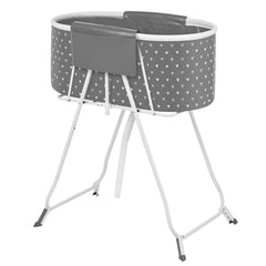 Portable Dog Bathtub, Elevated & Foldable Space-saving Pet Shower Station with Efficient Drainage, Bathing Tub for Washing & Grooming Small and Medium Size Dogs and Cats Indoor & Outdoor, Grey