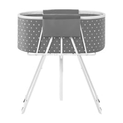 Portable Dog Bathtub, Elevated & Foldable Space-saving Pet Shower Station with Efficient Drainage, Bathing Tub for Washing & Grooming Small and Medium Size Dogs and Cats Indoor & Outdoor, Grey
