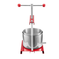 Fruit Wine Press Manual Press for Wine Making 1.6 Gal/6L Stainless Steel