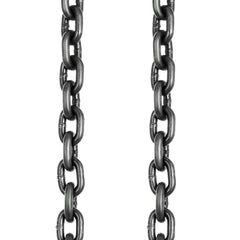 Chain Sling, 8 mm x 1m Lifting Chains with Hooks, G80 Engine Chain Hoist Lifts, 5 Ton Load Capacity Lifting Sling Chains for Engine Hoist, Engine Lift Chain with 4 Leg Grab Hooks Heavy Duty