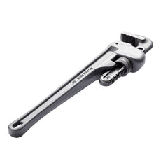 3-Piece Pipe Wrench Set, 10" 14" 18" Aluminum Straight Pipe Wrench, Adjustable Plumbing Wrench, with High Strength Jaw and Ergonomic Handle, Hangable Design, for Water Pipes, Automotive Repairs