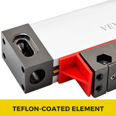 1 Axis Lathe Linear Scale 550mm with Accuracy 0.0002" Optical Length Precision Linear Scale Aluminum Body for Mill Milling Lathe Machine with Accessories (550mm(22"))