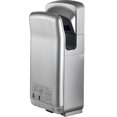 Jet Hand Dryer Blade Hand Dryer Automatic High Speed for Washroom Silver