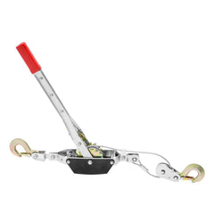 Power Puller Come Along Winch 2 Ton 4409 lbs Heavy Duty Pull Hoist 2 Hooks