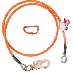 16mm Steel Core Flipline 8ft(2.4m) Arborist Flipline for Fall Protection
