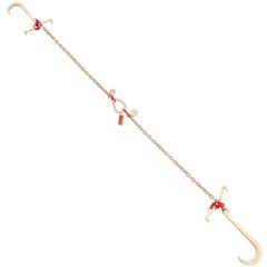 V-Chain Bridle, 4364 kg Working Load Limit, 8 x 914.4 mm G80 Tow Chain with RTJ Cluster Hooks, DOT Certified, Galvanized Coating Manganese Steel & D-Shackle, for Lifting & Moving Activities