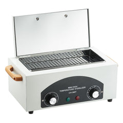 High Temperature Autoclave Machine, 2L, 300W High Temperature Cleaner Machine Box with Adjustable Temperature and Time, Dry Heat Cabinet Nail Tool Cleaner for Labs, Home, Nail and Beauty Salons