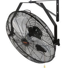 Industrial Wall Mount Fan Waterproof Metal Fan 17.6'' 3 Speed Airflow