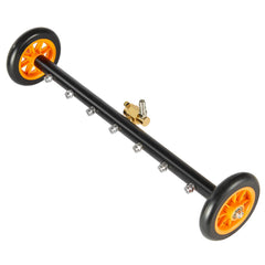 24" Pressure Washer Undercarriage Cleaner, Stainless Steel Surface Cleaner for Pressure Washer, 4000 Max PSI, Angle Adjustment Gear, 7 Spray Nozzles, 2 Extended Wands for Driveway, Patio, Deck