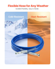 25ft Airless Paint Sprayer Hose 1/4 in Universal Airless Paint Spray Hose